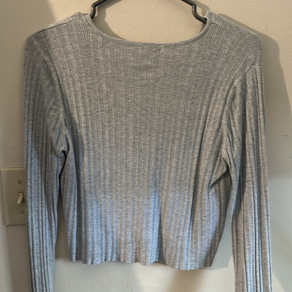 Garage button down crop top - Picture 2 of 2